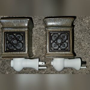 Scentsy Bronze and Black Plug-In Warmers